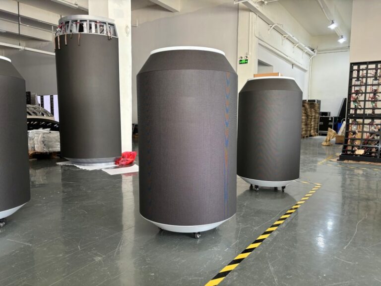 Can Shape Cylinder LED Display - HSCLED